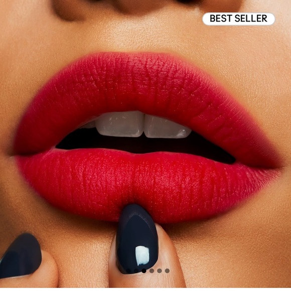 (LGSF) NEW MAC Powder Kiss Liquid Lipcolour *HAUTE PANTS* / 0.17 oz / New In Box - Picture 2 of 13